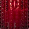 FLAMME DOTTY LED-Blockljus Batteri 10cm Röd
