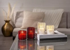 FLAMME DOTTY LED-Blockljus Batteri 13cm