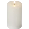 FLAMME FLOW LED-Blockljus Batteri 15cm Vit