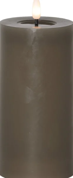 FLAMME FLOW LED-Blockljus Batteri 17,5cm Mullvad