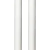 FLAMME LED Antikljus 2-pack 25cm Vit
