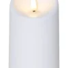 FLAMME LED-Blockljus 13cm Vit