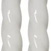 FLAMME SHINE LED-Antikljus 2-pack 24,5cm Vit