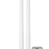 FLAMME SLIM LED-Antikljus 2-pack 38cm Vit