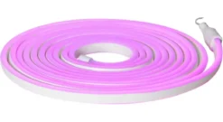FLATNEON Ljusslang 5m Rosa
