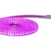 FLATSMDLED Ljusslang 5m 480LED Rosa/Transparent