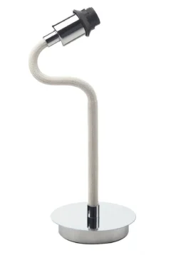 FLEX Lampfot 42cm Krom/Vit