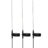 FLEXY 3-PACK Solcellsdekoration 80cm Svart IP44