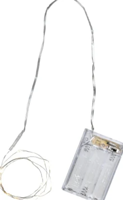 FLINGA Toppstjärna 10L Batteri 20cm Vit