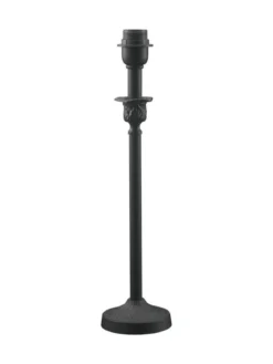 FLORITA Lampfot E27 47cm Svart