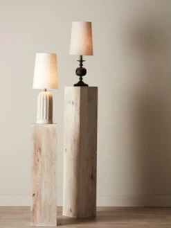 FLORY Lampfot E27 33cm Svart