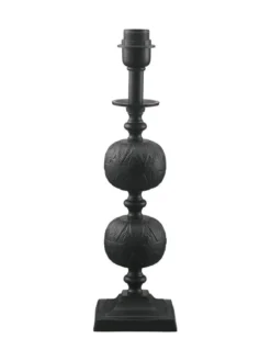 FLORY Lampfot E27 45cm Svart