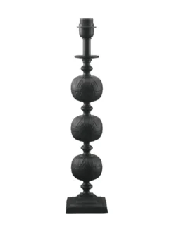 FLORY Lampfot E27 57cm Svart