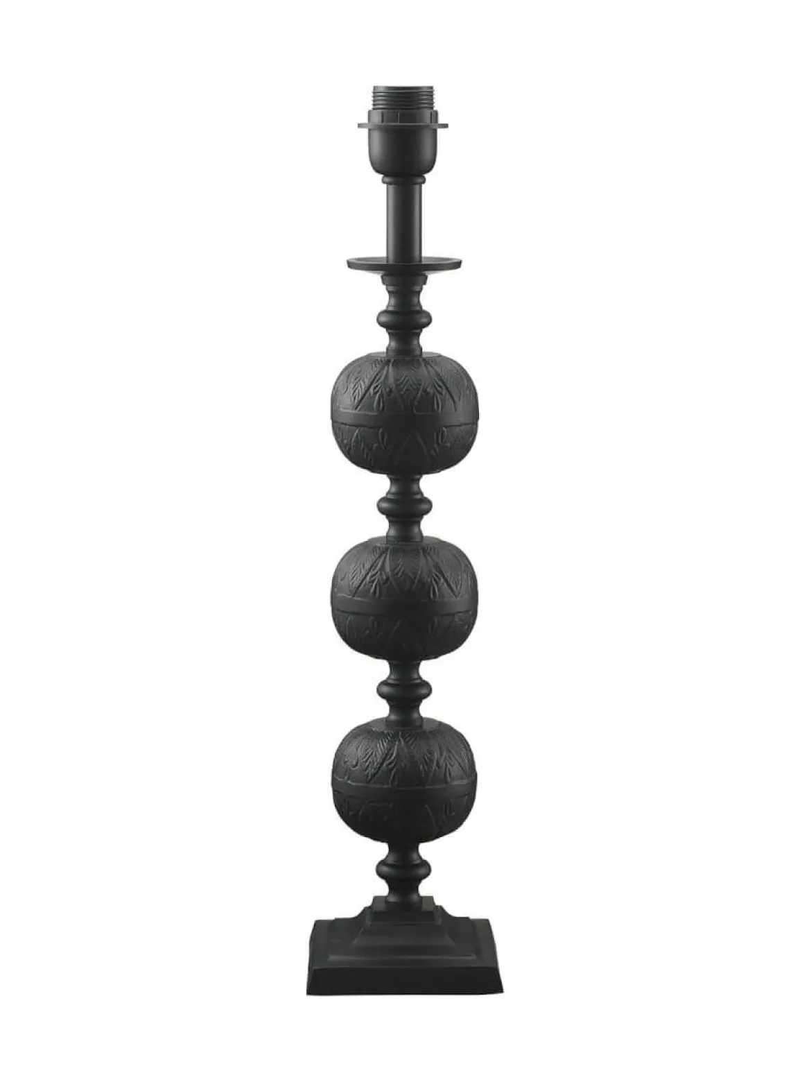 FLORY Lampfot E27 57cm Svart
