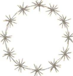 FLOWER RING Siluett 50cm 120LED Vit