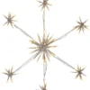 FLOWER SNOWFLAKE Siluett 50cm 90LED Vit