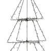FOLDY Dekorationsträd Utomhus 200LED 125cm Svart IP44