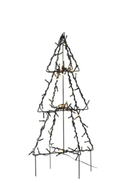 FOLDY GRAN Utedekoration 50cm 90LED Svart IP44