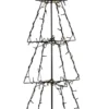 FOLDY GRAN Utedekoration 90cm 140LED Svart IP44