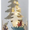FOREST FRIENDS Bordsdekoration Batteri 19,5cm Flerfärgad