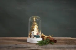 FOREST FRIENDS Bordsdekoration Batteri 19,5cm Flerfärgad