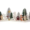 FOREST FRIENDS Bordsdekoration Dragkamp Batteri 48cm Flerfärgad
