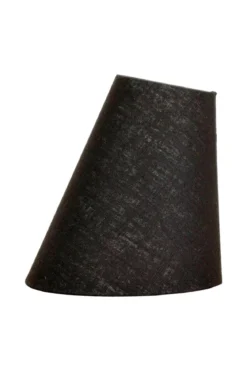 FUTURA Läslampskärm Linne 20cm Svart