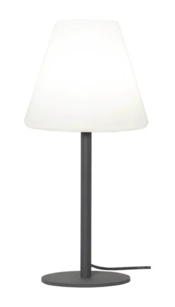 GARDENLIGHT Bordlampa Utomhus 60cm IP65 Grå
