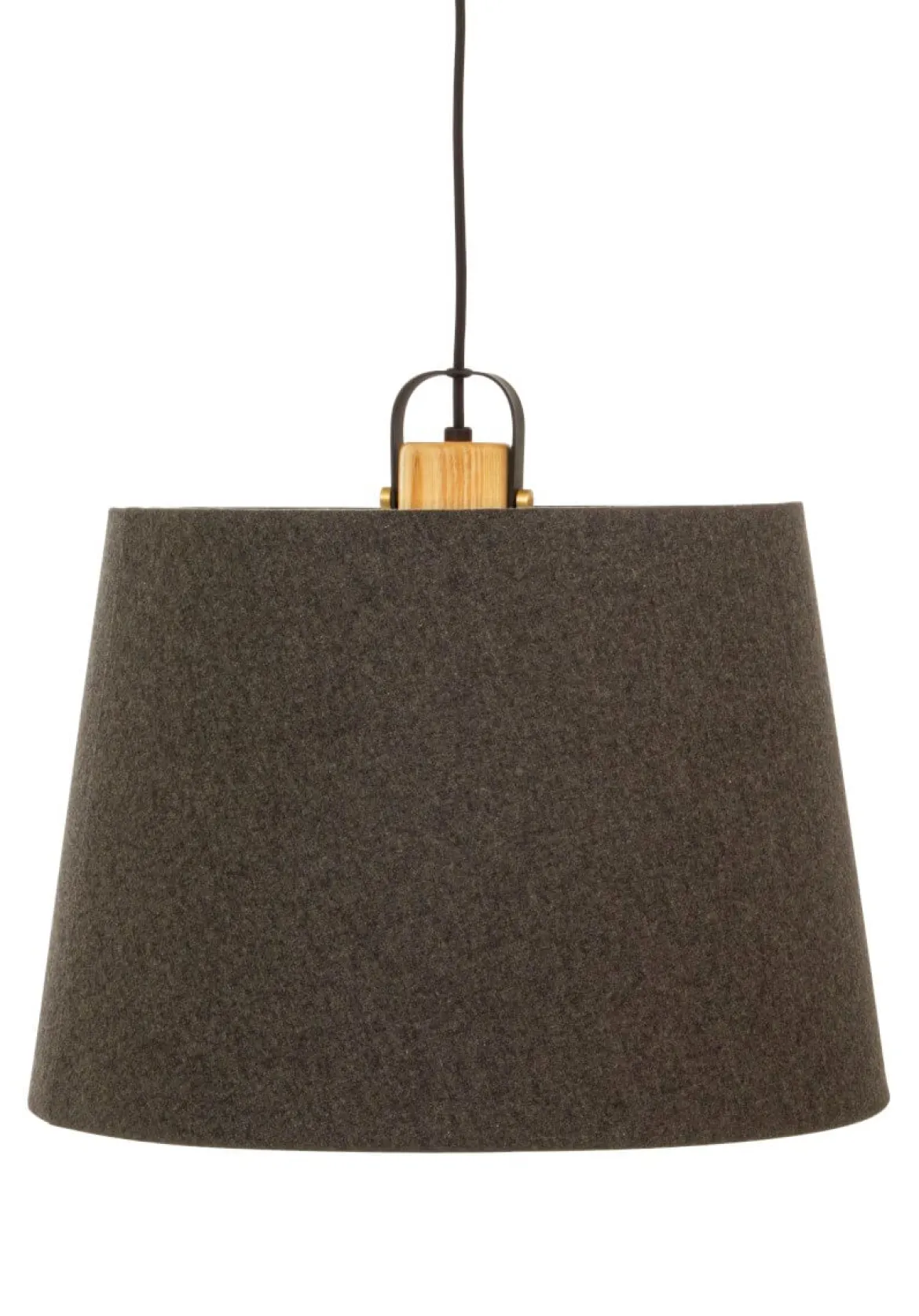 GEILO Taklampa 45cm Grå/Svart/Trä