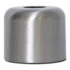 GLANS Lampfot E27 10cm Borstad stål