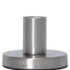 GLANS Lampfot E27 8,5cm Borstad stål