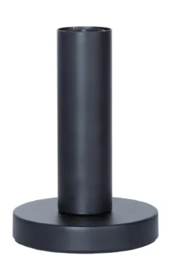 GLANS Lampfot E27 17cm Svart