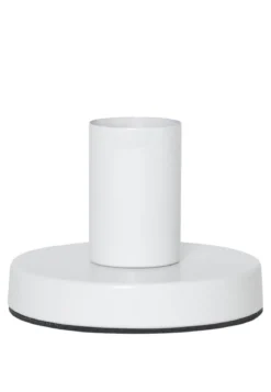 GLANS Lampfot E27 8,5cm Vit