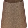 GLITTER Lampskärm Organza 14,5cm Lila