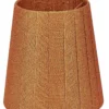 GLITTER Lampskärm Organza 14,5cm Terrakotta