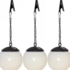 GLOBUS Solcellsdekoration 23cm Vit