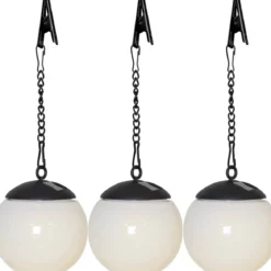 GLOBUS Solcellsdekoration 23cm Vit