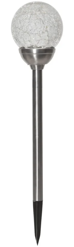 GLORY Solcells-Pinne 45cm Rostfritt Stål