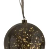 GLOW Glaskula 20cm 80LED Rökfärgad