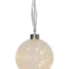 GLOW SNOW Glaskula 15L 10cm Frostad Batteri