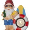 GNOMY Surfare Solcellsdekoration 23cm Flerfärgad