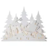 GRANDY Tomte & Släde 127LED 1,21m Vit