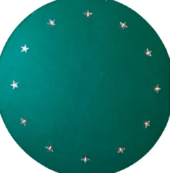 GRANNE Julgransmatta 1m 12LED Grön