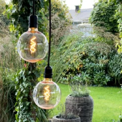 GRAVITY+Decoled Vintage 12V Svart IP44