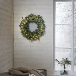 GREYLAND Krans Batteri 80cm Grön