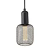GRID Fönsterlampa Cylinder 10cm Svart