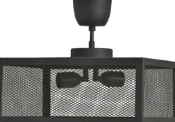 GRID Plafond 35cm Svart