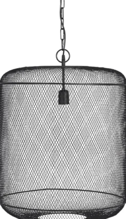 GRID Taklampa 52cm Svart