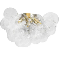 GROSS Plafond 50cm Mässing/Klar