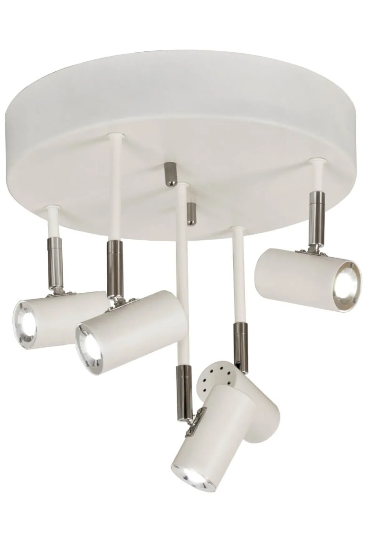 GUSTO Takspot LED Rak 5L Dimbar 30cm Vit/Krom